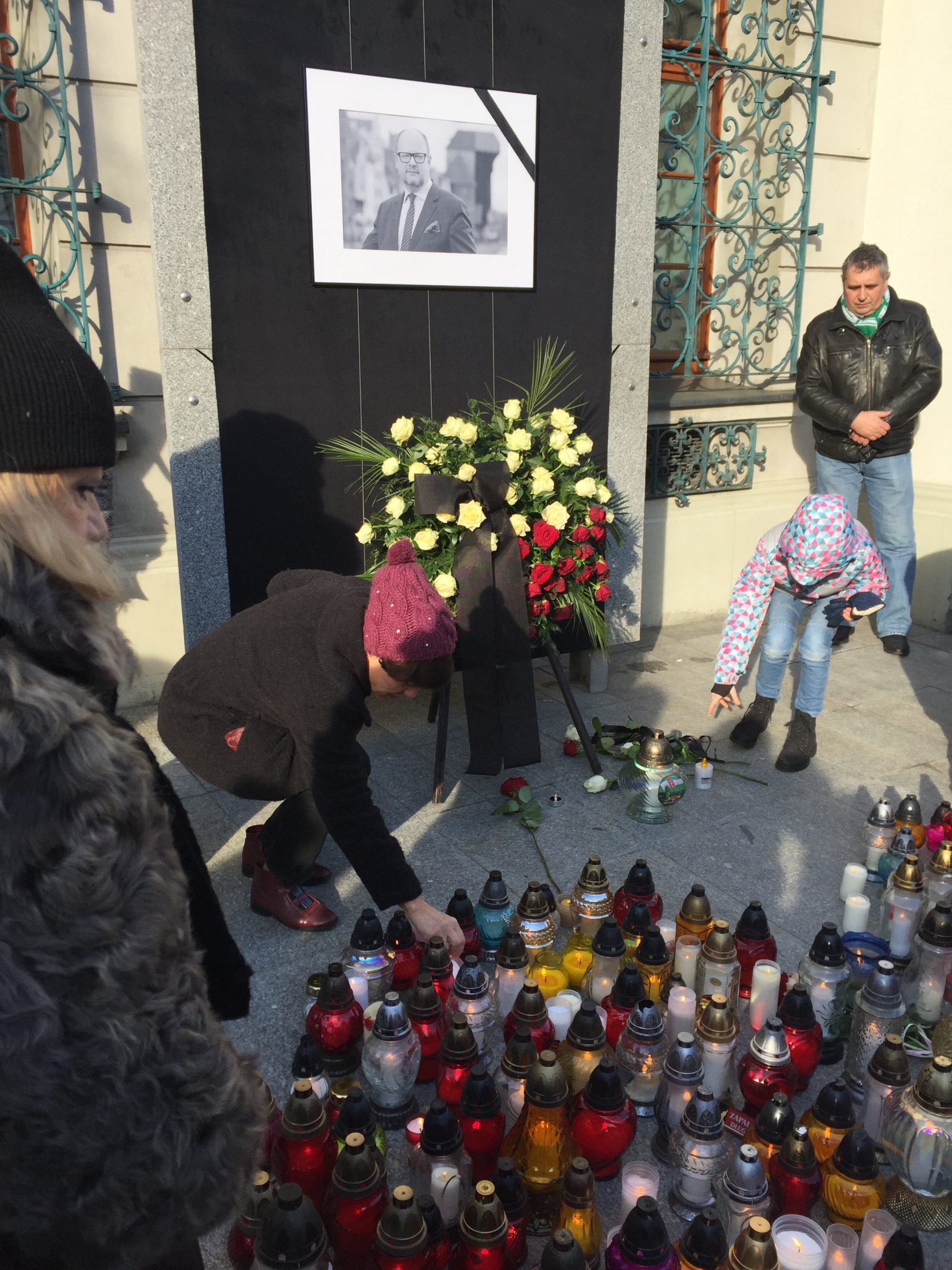 Żałoba po śmierci prezydenta Gdańska